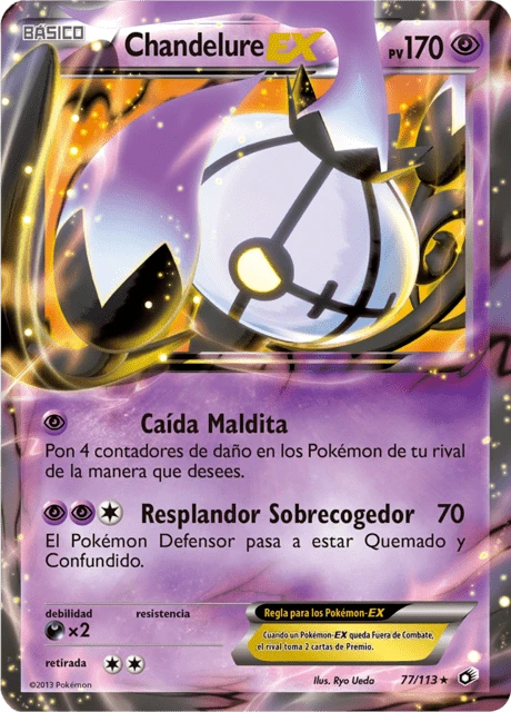 Chandelure-EX – Holo