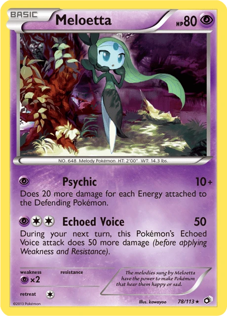 Meloetta – Holo