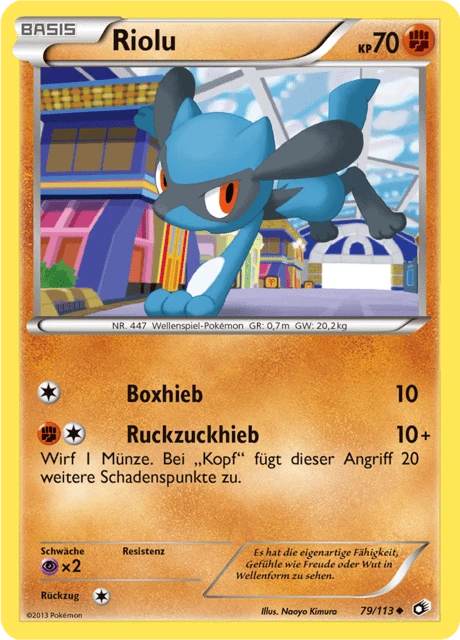 Riolu – Reverse Holo