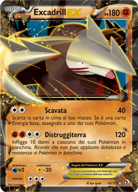 Excadrill-EX – Holo