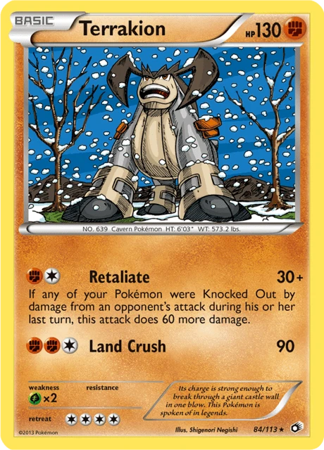 Terrakion – Holo