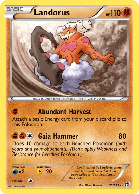 Landorus – Reverse Holo