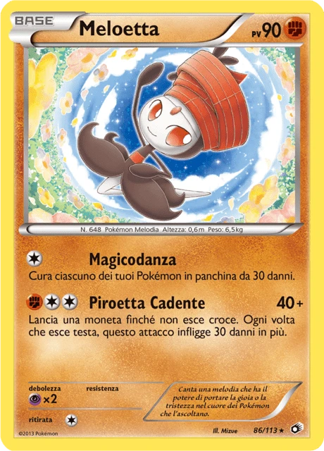 Meloetta – Reverse Holo