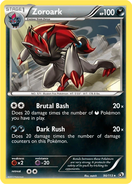 Zoroark – Reverse Holo