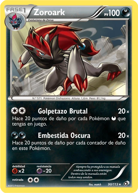 Zoroark – Reverse Holo