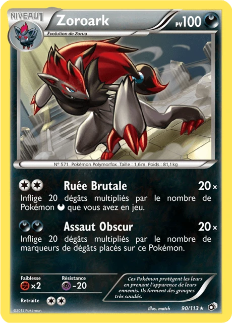Zoroark – Reverse Holo