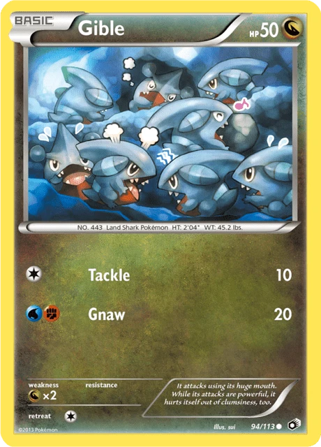 Gible – Normal