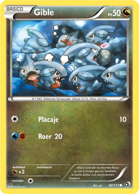 Gible – Reverse Holo