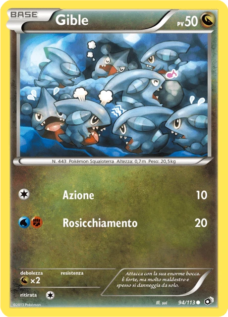 Gible – Reverse Holo