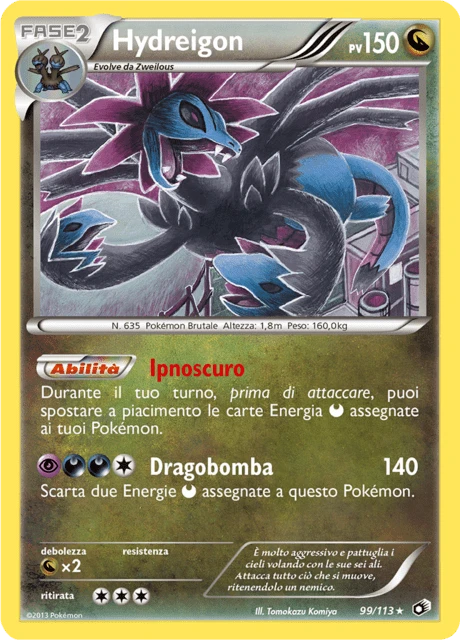 Hydreigon – Reverse Holo
