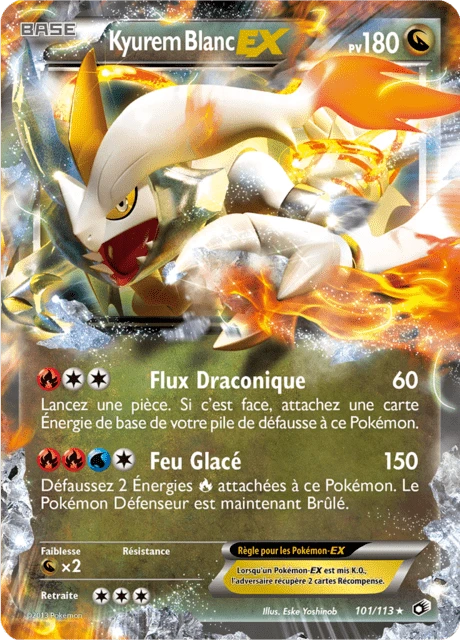 Kyurem Blanc-EX – Holo