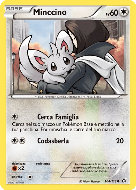Minccino – Reverse Holo