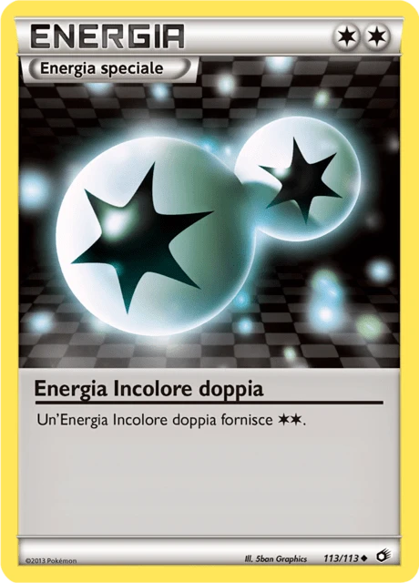 Energia Incolore doppia – Reverse Holo