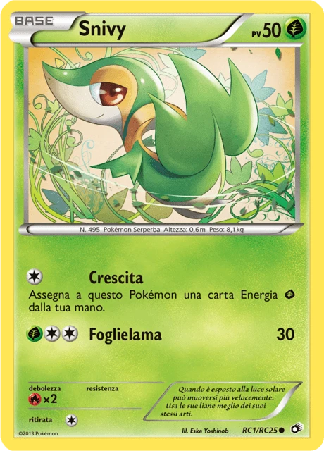 Snivy – Holo