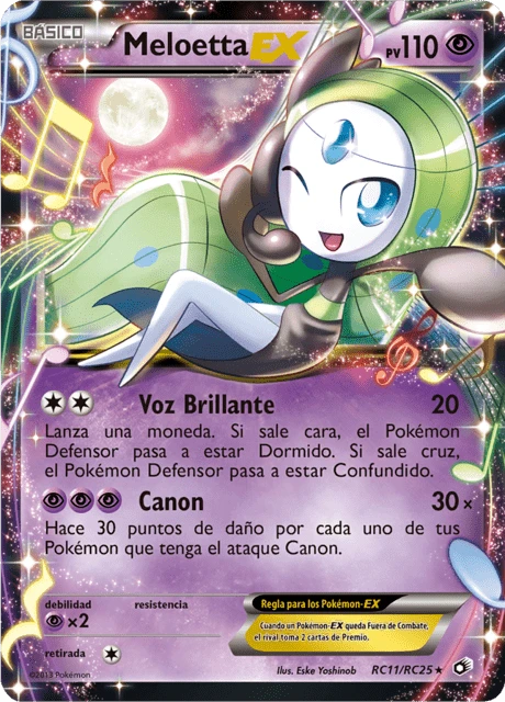 Meloetta-EX – Holo