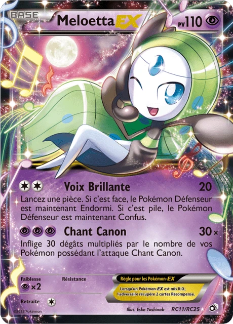Meloetta-EX – Holo
