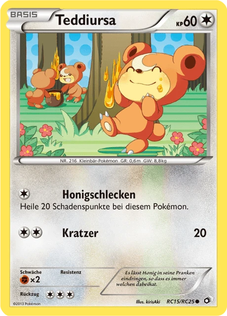 Teddiursa – Reverse Holo