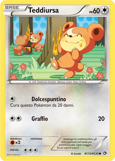 Teddiursa – Reverse Holo