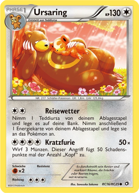 Ursaring – Reverse Holo