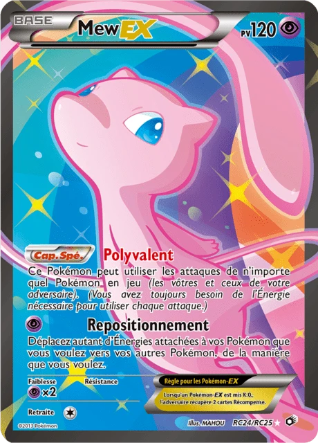 Mew-EX – Reverse Holo