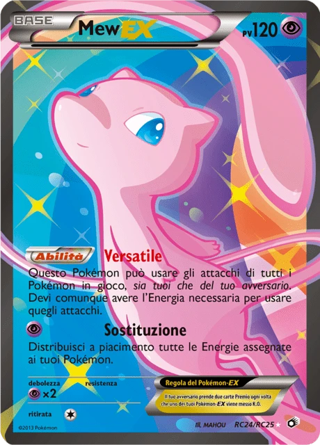 Mew-EX – Reverse Holo