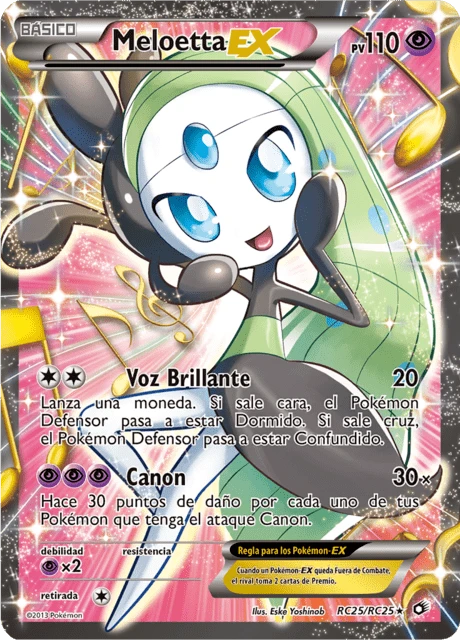 Meloetta-EX – Holo