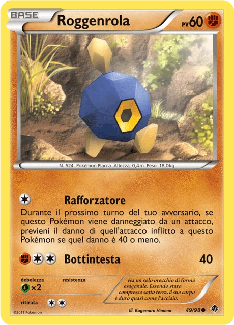 Roggenrola – Reverse Holo