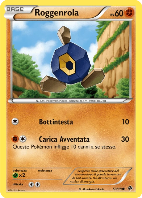 Roggenrola – Reverse Holo