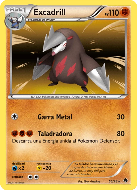 Excadrill – Reverse Holo
