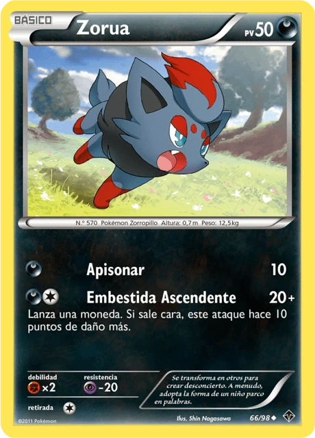 Zorua – Reverse Holo