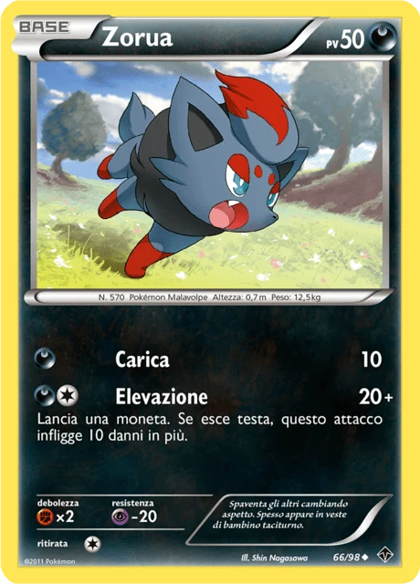 Zorua – Reverse Holo