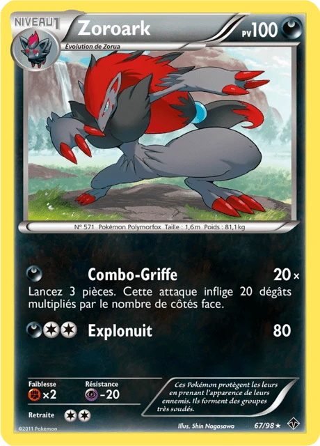 Zoroark – Reverse Holo