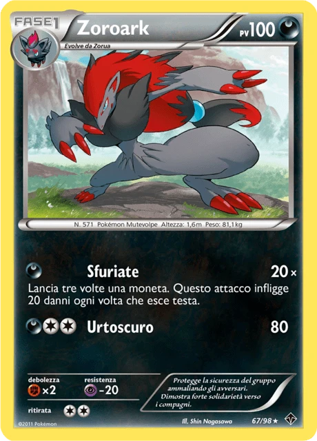 Zoroark – Reverse Holo