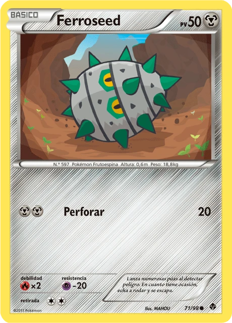 Ferroseed – Reverse Holo
