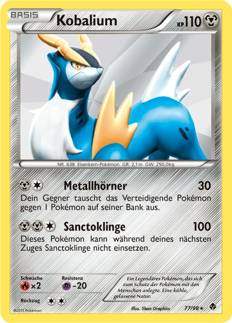 Kobalium – Reverse Holo