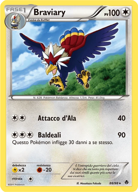 Braviary – Reverse Holo
