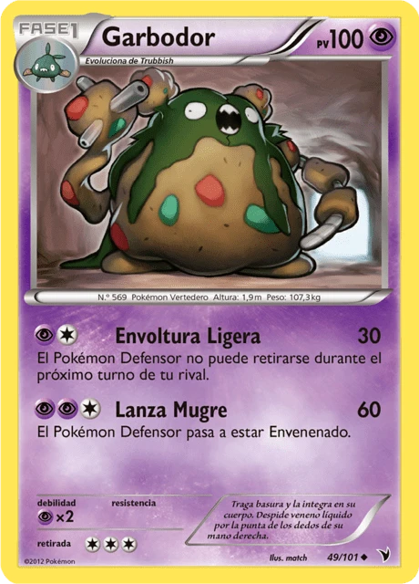 Garbodor – Reverse Holo