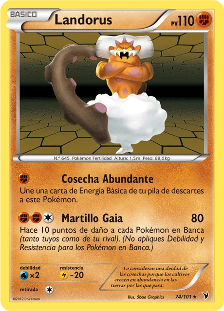Landorus – Reverse Holo