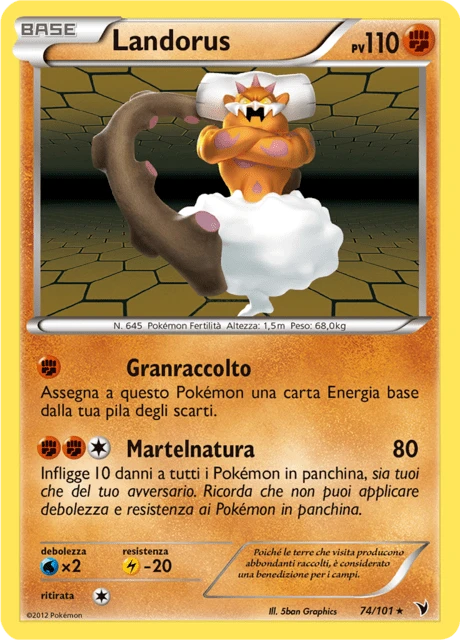 Landorus – Reverse Holo