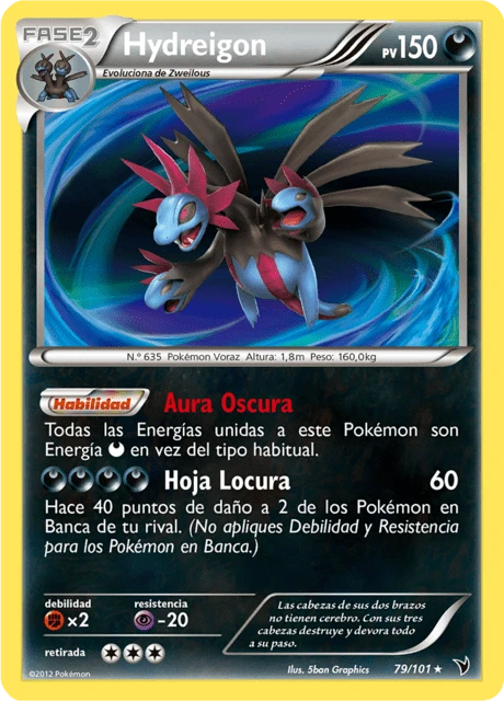 Hydreigon – Reverse Holo