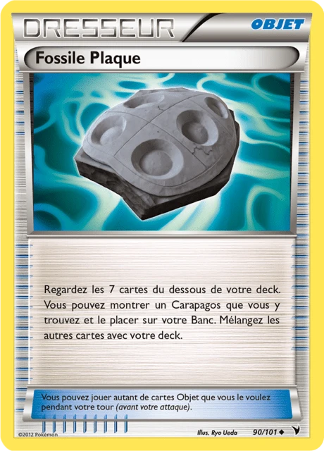 Fossile Plaque – Normal