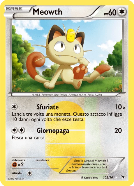 Meowth – Holo