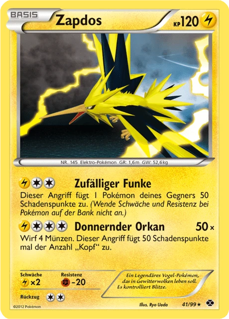Zapdos – Reverse Holo