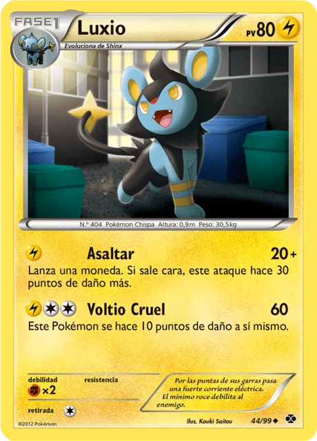 Luxio – Reverse Holo