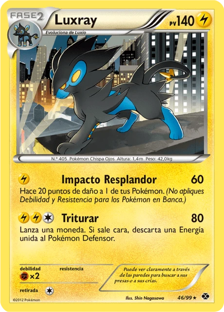 Luxray – Reverse Holo