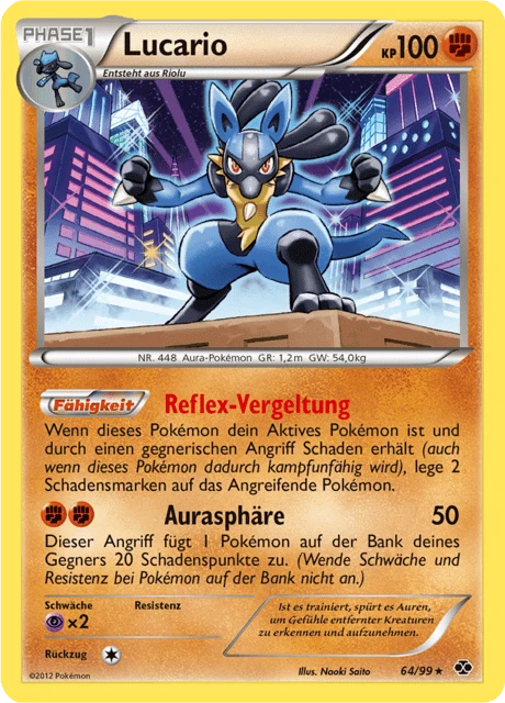 Lucario – Normal · 1st Edition
