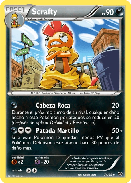 Scrafty – Reverse Holo