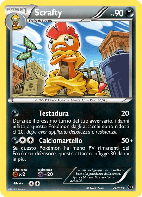 Scrafty – Reverse Holo