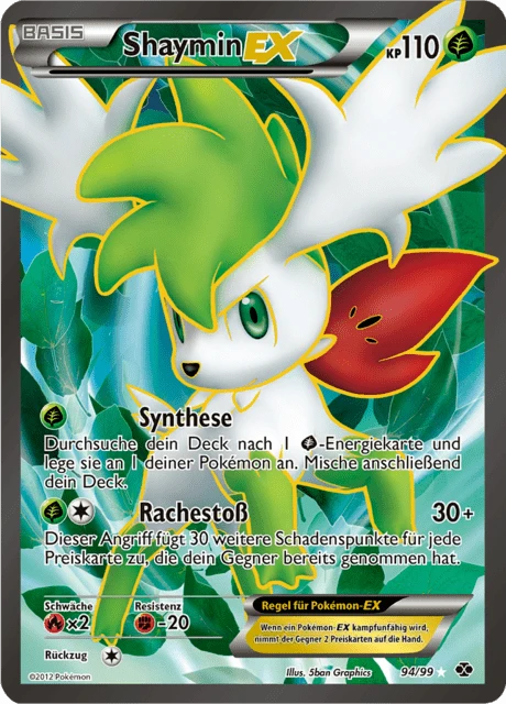 Shaymin-EX – Holo