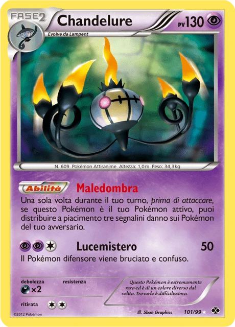 Chandelure – Holo